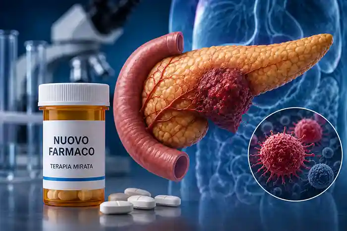 Tumore del pancreas metastatico: negli USA approvato un nuovo farmaco che raddoppia la sopravvivenza
